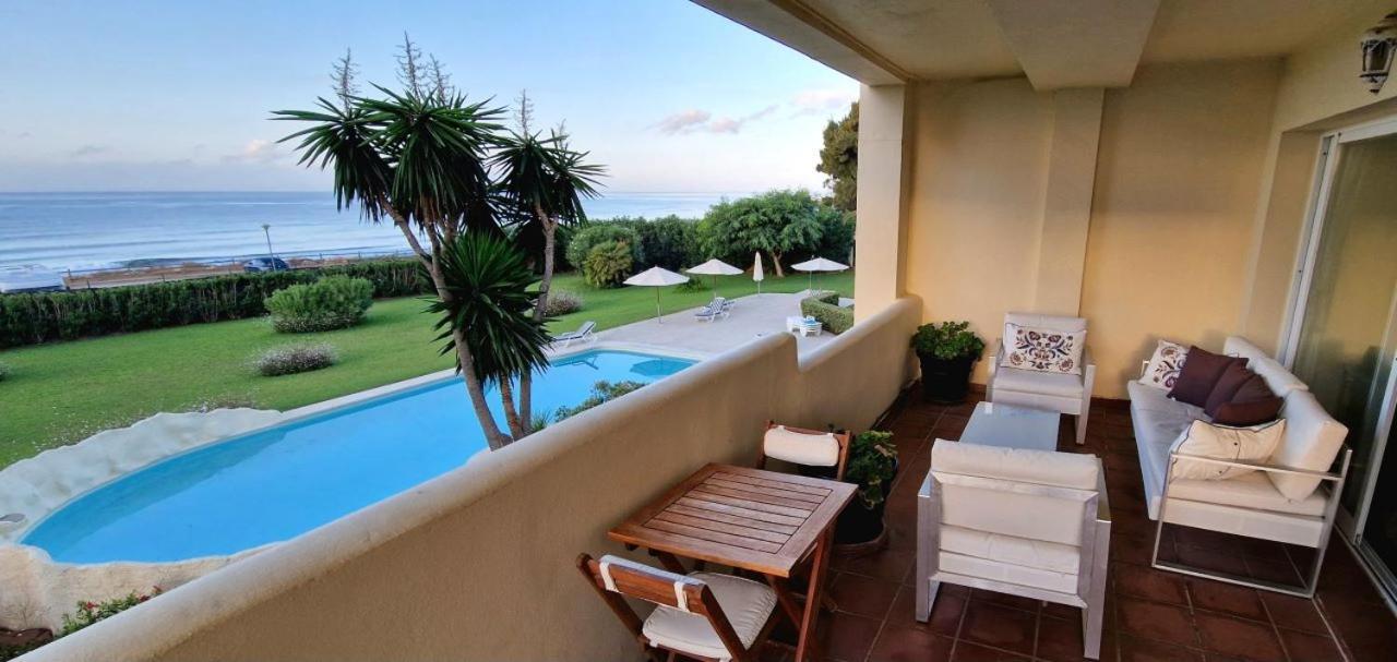 מארבלה Beachfront Neptuno I, Complex,Views,Pool,Garden, Elviria מראה חיצוני תמונה