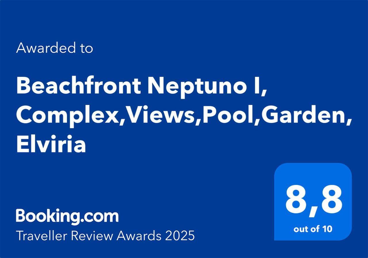 מארבלה Beachfront Neptuno I, Complex,Views,Pool,Garden, Elviria מראה חיצוני תמונה